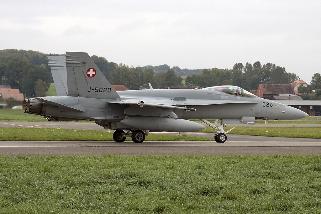 Swiss - Air Force, J-5020, McDonnell Douglas, FA-18C Hornet, 03.10.2012, LSMP, Payerne, Switzerland


