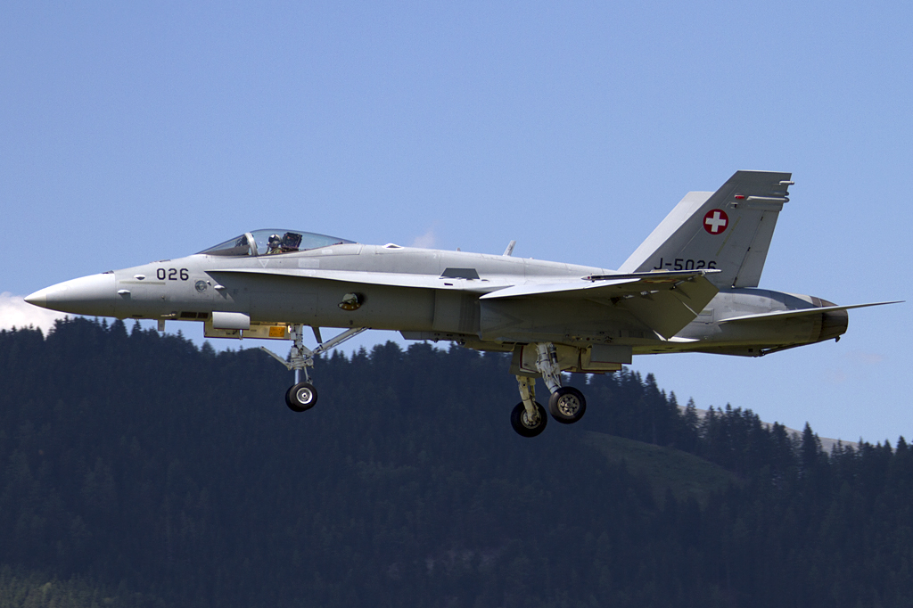 Swiss - Air Force, J-5026, McDonnell-Douglas, FA-18C Hornet, 29.06.2011, LOXZ, Zeltweg, Austria