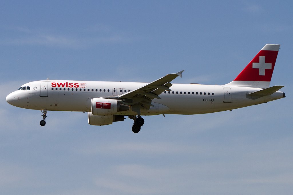 Swiss, HB-IJJ, Airbus, A320-214, 28.04.2012, ZRH, Zrich, Switzerland 


