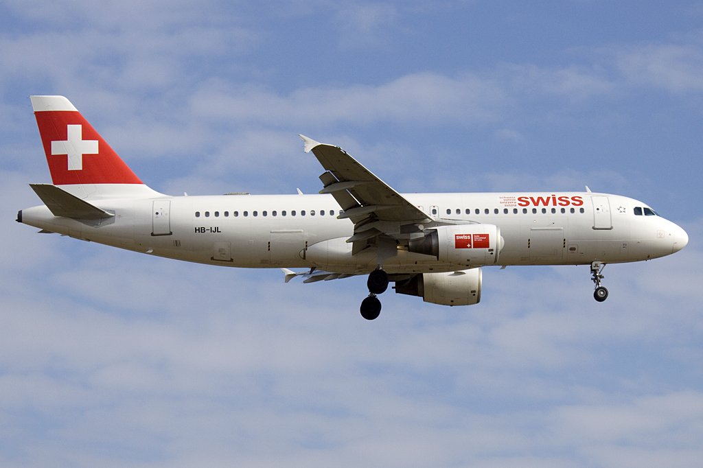 Swiss, HB-IJL, Airbus, A320-214, 20.02.2010, ZRH, Zrich, Switzerland 


