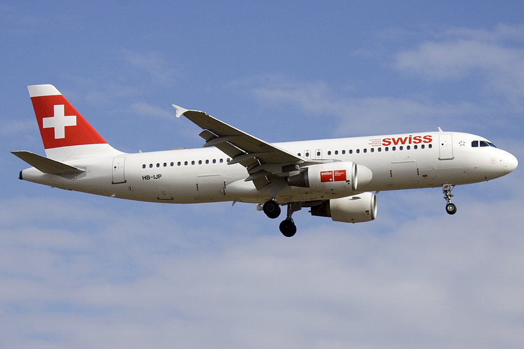 Swiss, HB-IJP, Airbus, A320-214, 20.02.2010, ZRH, Zrich, Switzerland 

