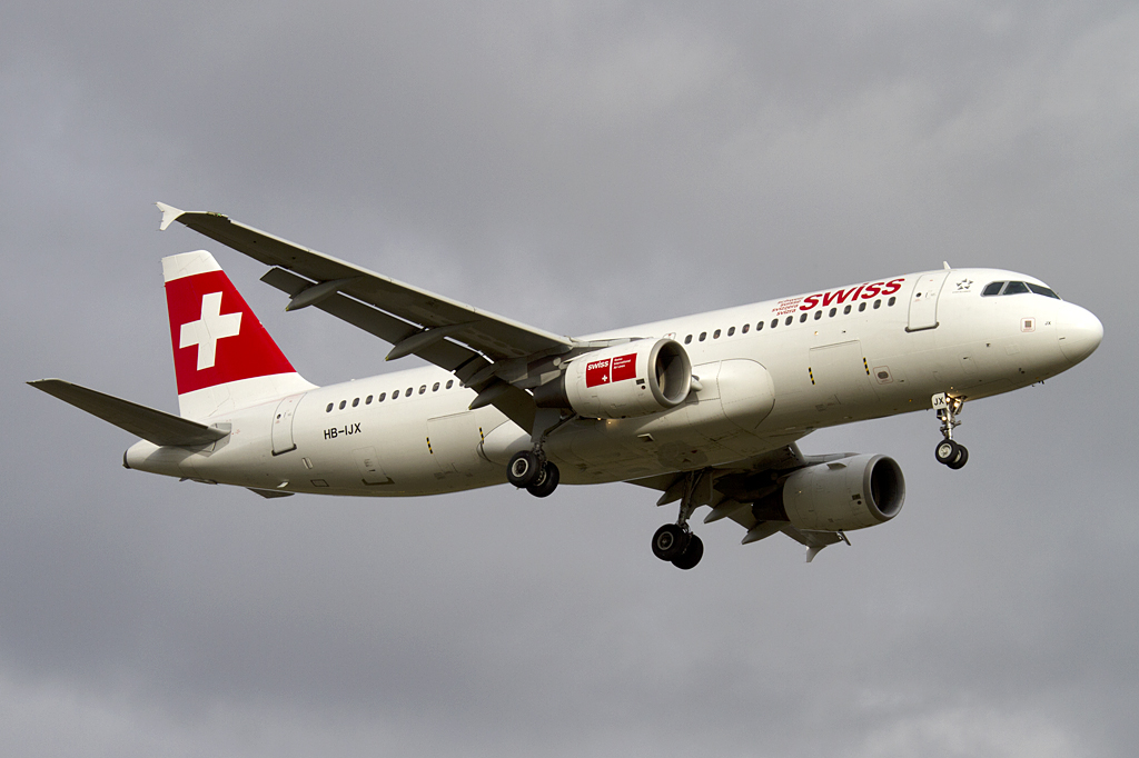 Swiss, HB-IJX, Airbus, A320-214, 15.01.2011, ZRH, Zuerich, Switzerland 




