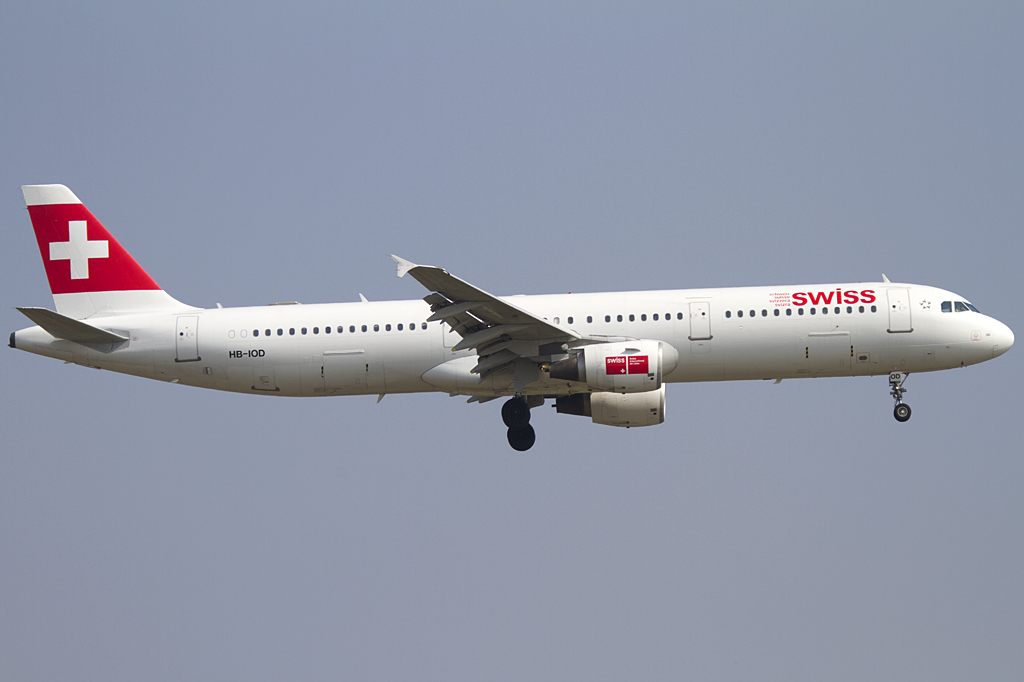 Swiss, HB-IOD, Airbus, A321-111, 24.03.2012, ZRH, Zrich, Switzerland 



