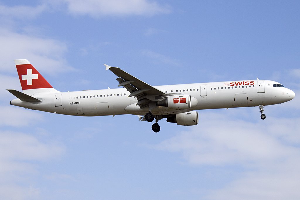 Swiss, HB-IOF, Airbus, A321-111, 20.02.2010, ZRH, Zrich, Switzerland

