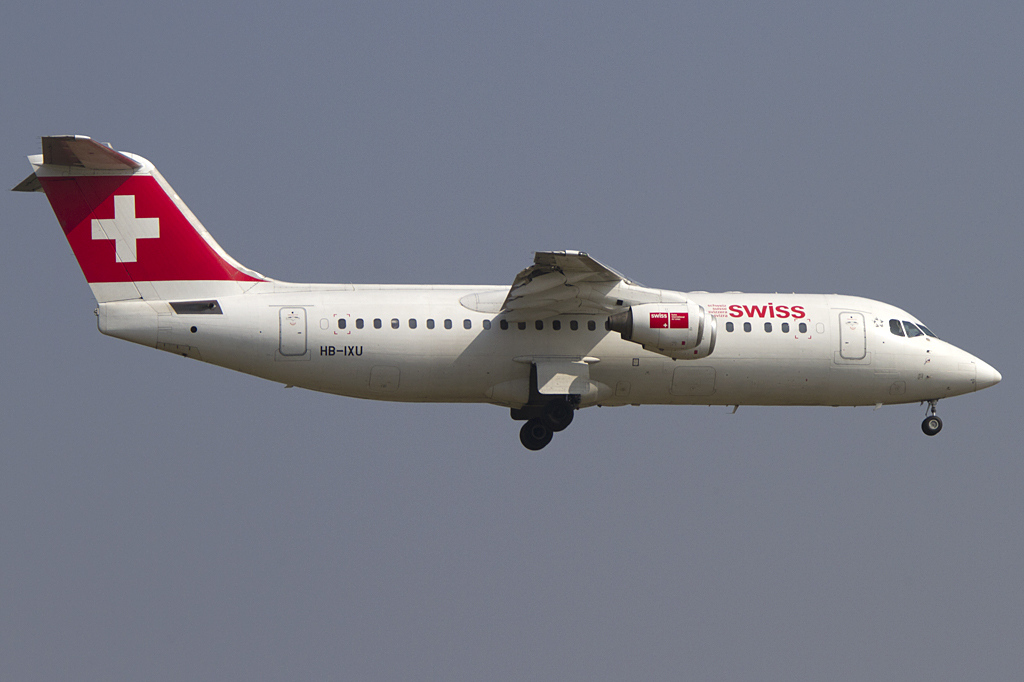 Swiss, HB-IXU, BAe, ARJ-100, 24.03.2012, ZRH, Zrich, Switzerland 



