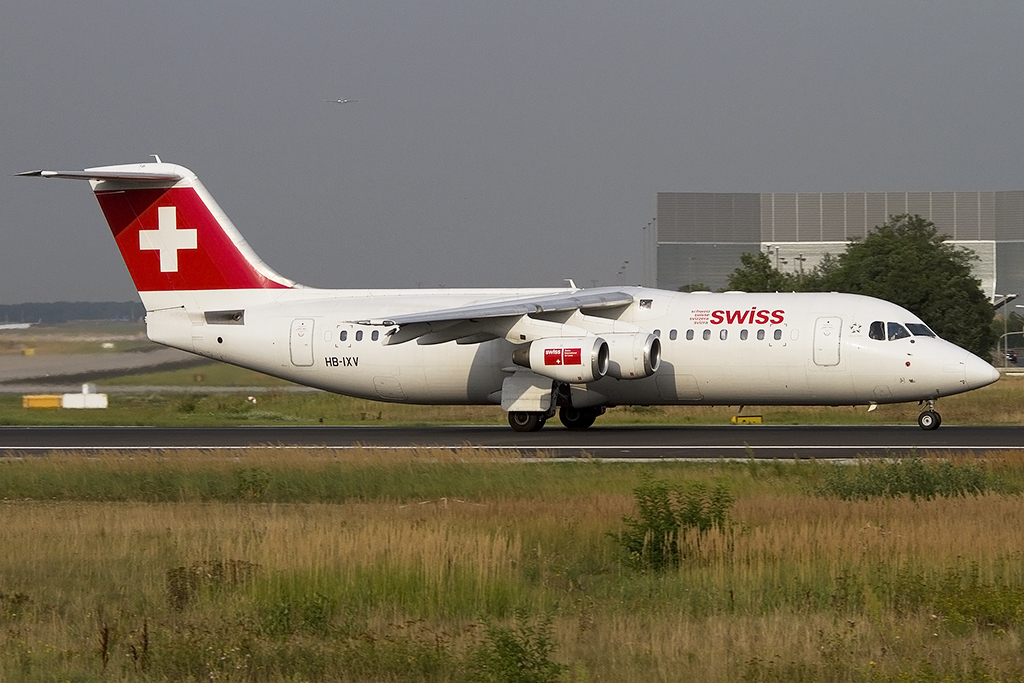 Swiss, HB-IXV, BAe, ARJ-100, 21.08.2012, FRA, Frankfurt, Germany 



