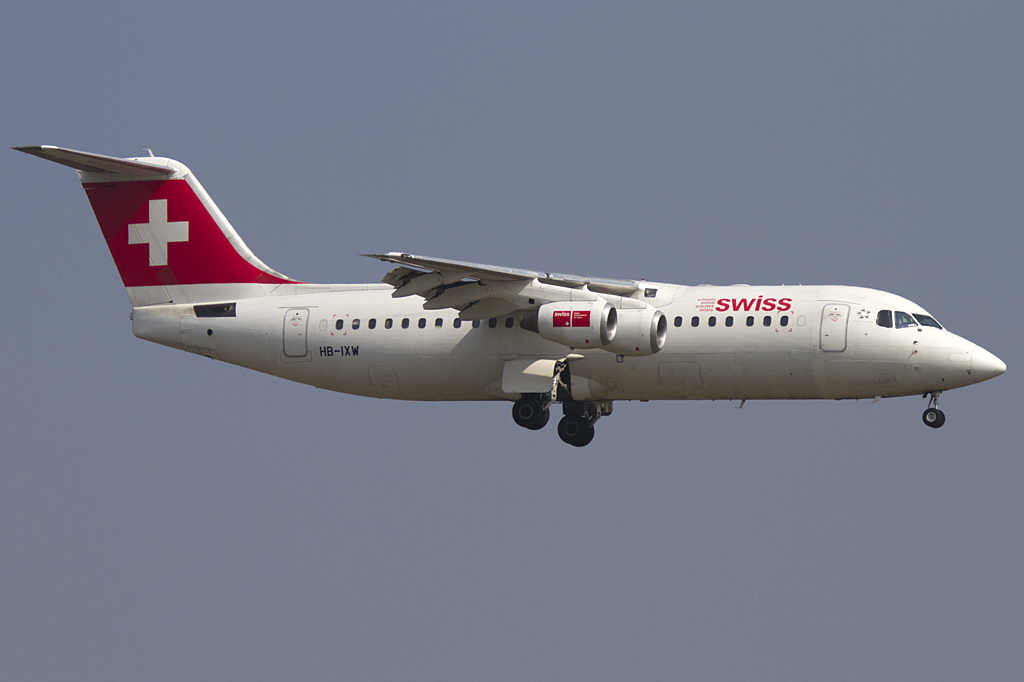 Swiss, HB-IXW, BAe, ARJ-100, 24.03.2012, ZRH, Zrich, Switzerland



