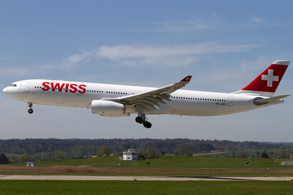Swiss, HB-JHK, Airbus, A330-343E, 28.04.2012, ZRH, Zrich, Switzerland 



