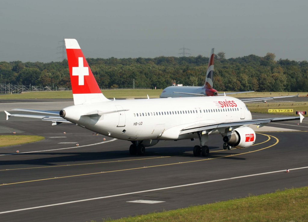 Swiss International Airlines, HB-IJD, Airbus A 320-200 (Regensdorf), 2009.09.09, DUS, Dsseldorf, Germany