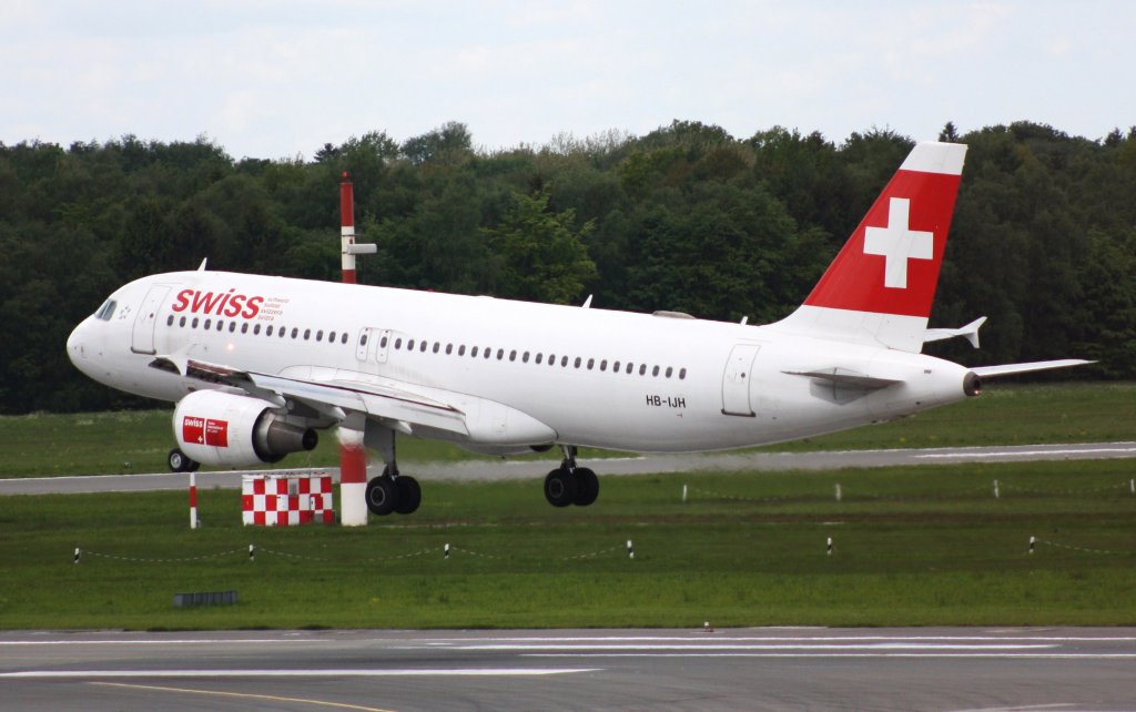 Swiss,HB-IJH,(c/n574),Airbus A320-214,17.05.2012,HAM-EDDH,Hamburg,Germany