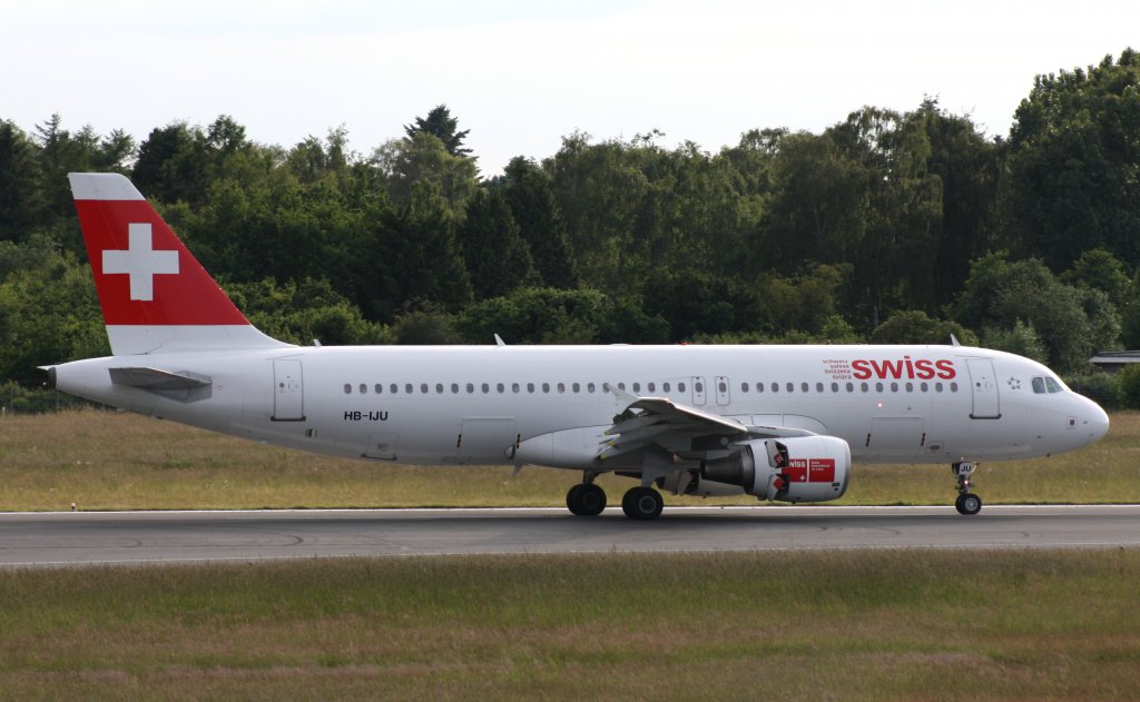 Swiss,HB-IJU,(c/n1951),Airbus A320-214,14.06.2012,HAM-EDDH,Hamburg,Germany