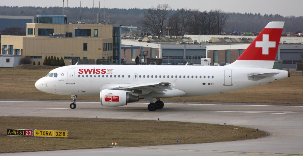 Swiss,HB-IPR,Airbus A319-112,12.03.2011,Ham-EDDH,Hamburg,Germany
