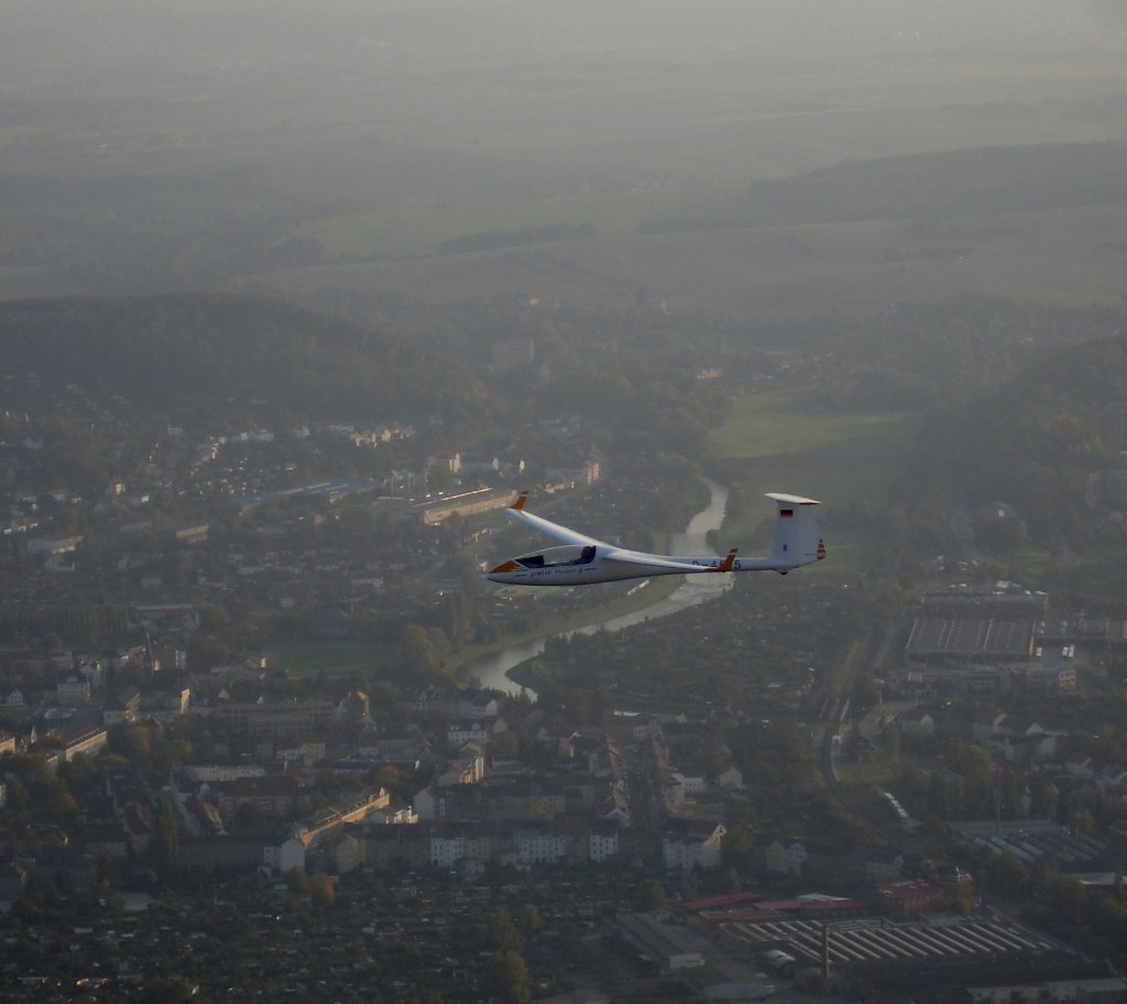 SZD-48 Jantar 3 Standard D-4515 vom Luftsportverein Gera ber der Stadt Gera EDAJ