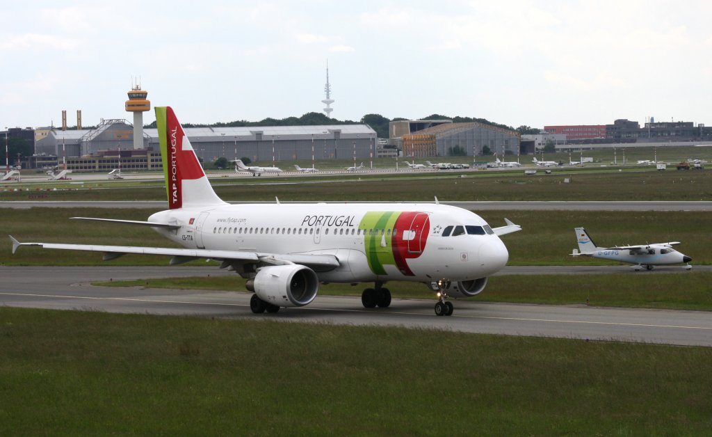 TAP Portugal,CS-TTA,(c/n750),Airbus A319-111,10.06.2012,HAM-EDDH,Hamburg,Germany