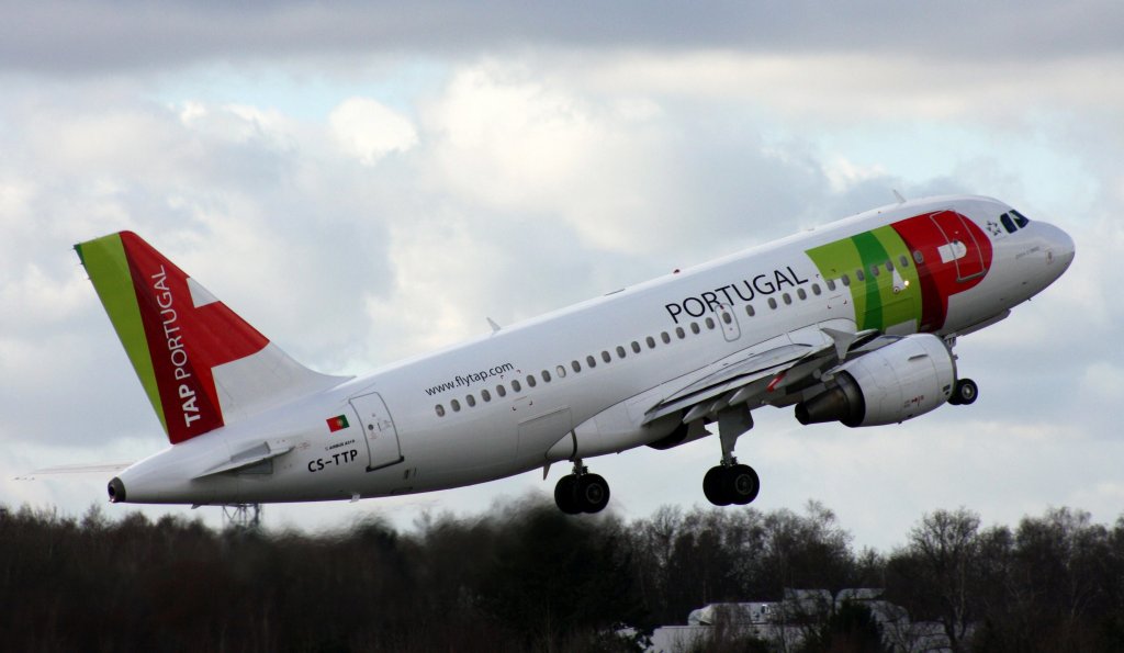 TAP Portugal,CS-TTP,(c/n1165),Airbus A319-111,02.02.2013,HAM-EDDH,Hamburg,Germany