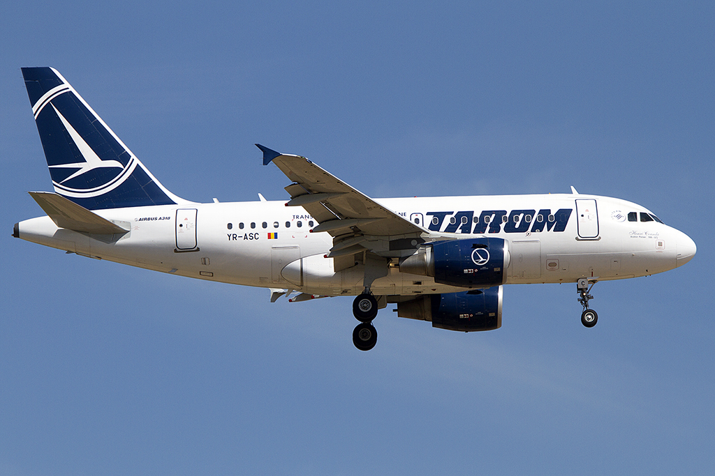 Tarom, YR-ASC, Airbus, A318-111, 26.05.2012, FRA, Frankfurt, Germany 





