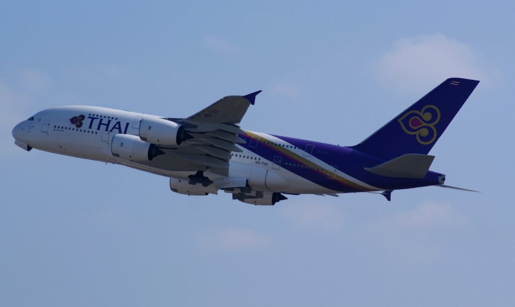 Thai A380-800 HS-TUA FRA 02.04.13