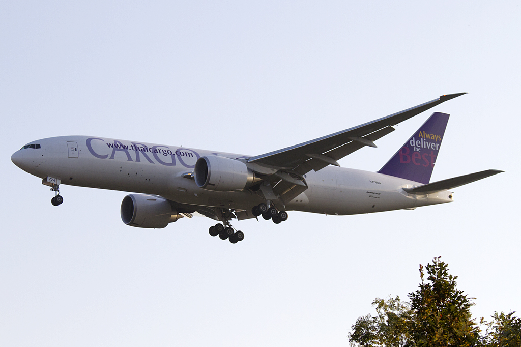 Thai Airways Cargo, N774SA, Boeing, B777-FZB, 14.10.2010, FRA, Frankfurt, Germany 



