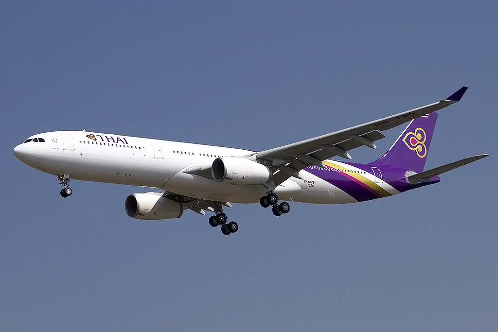 Thai Airways, F-WWCB > HS-TBD, Airbus, A330-343X, 06.09.2012, TLS, Toulouse, France 





