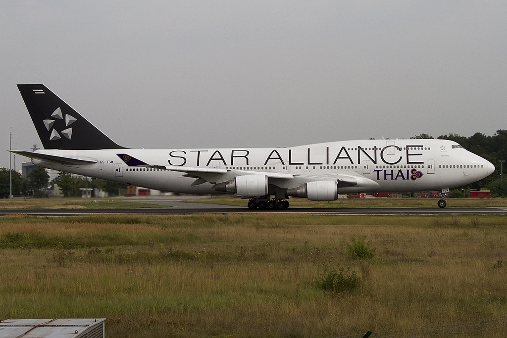 Thai Airways, HS-TGW, Boeing, B747-4D7, 21.08.2012, FRA, Frankfurt, Germany



