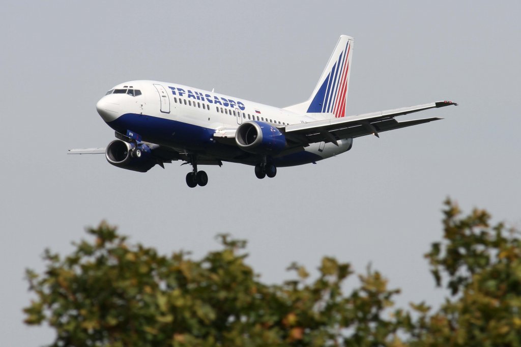Transaero Airlines, VP-BYN, Boeing, 737-500, 10.09.2012, FRA-EDDF, Frankfurt, Germany