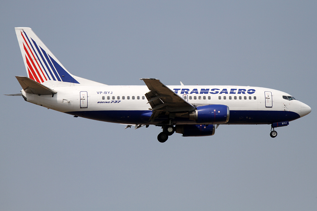 Transaero, VP-BYJ, Boeing, B737-524, 24.04.2011, FRA, Frankfurt, Germany




