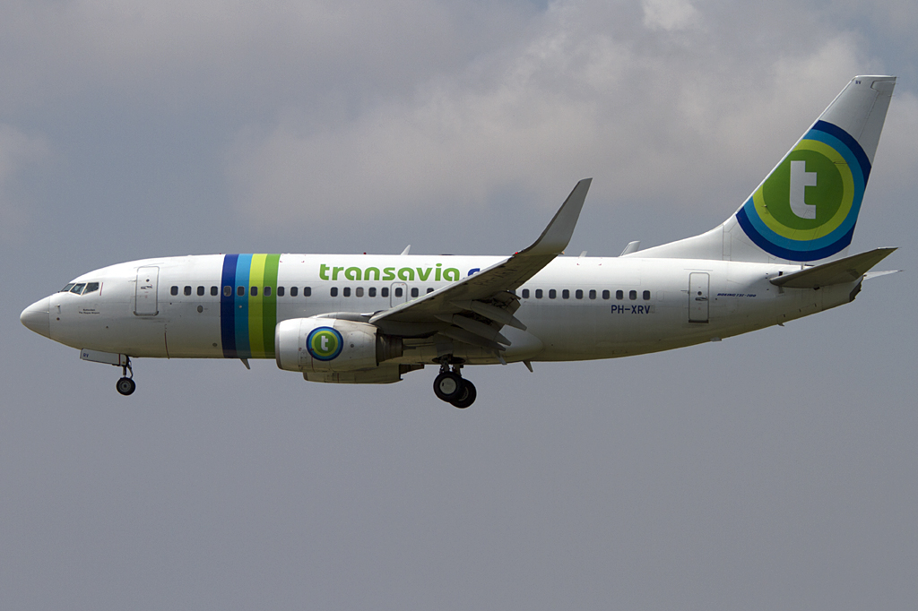 Transavia, PH-XRV, Boeing, B737-7K2, 16.06.2011, BCN, Barcelona, Spain 





