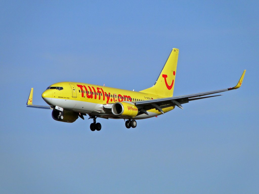 TUIflay Boeing 737-7K5 (WC) Ham 15.11.2009