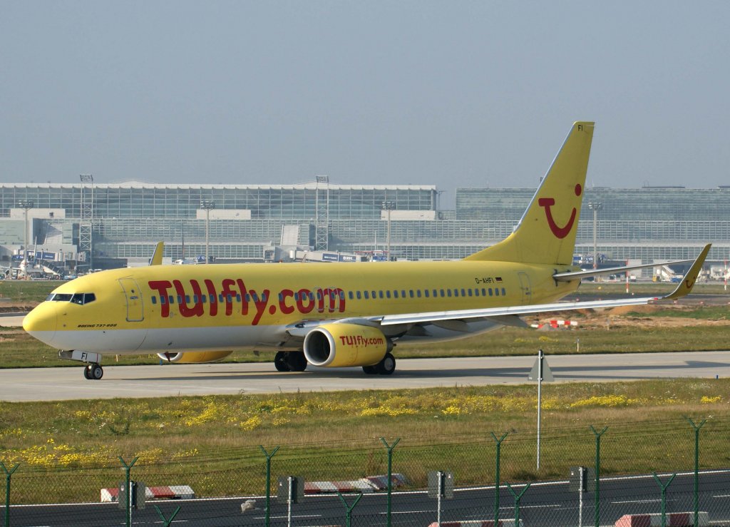 TUIfly, D-AHFI, Boeing 737-800 WL, 2010.10.13, FRA-EDDF, Frankfurt, Germany 

