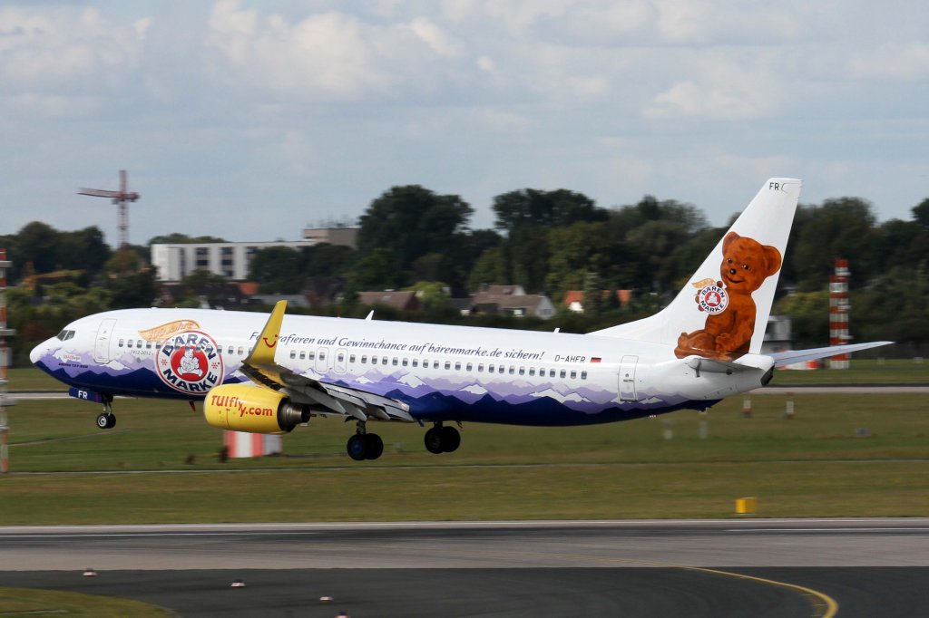 TUIfly, D-AHFR  BRflieger , Boeing, 737-800 wl, 22.09.2012, DUS-EDDL, Dsseldorf, Germany

