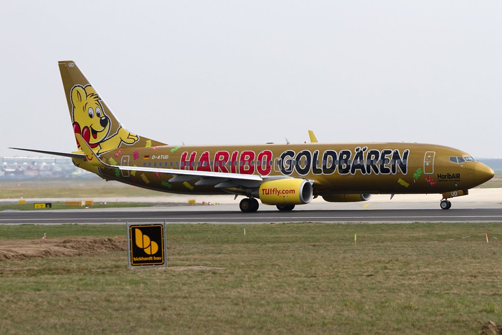 TUIfly, D-ATUD, Boeing, B737-8K5, 14.04.2012, FRA, Frankfurt, Germany 





