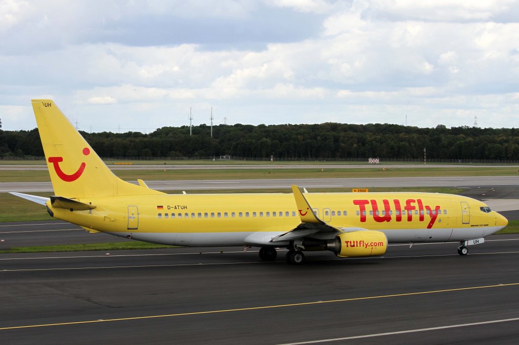 TUIfly, D-ATUH, Boeing, 737-800 wl, 22.09.2012, DUS-EDDL, Dsseldorf, Germany