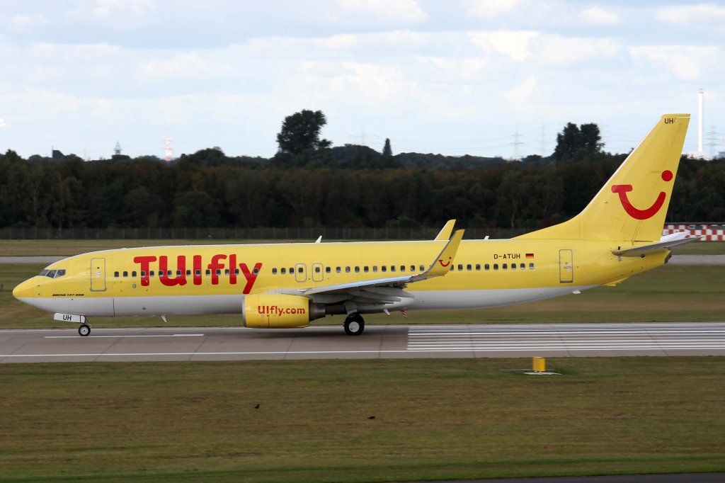 TUIfly, D-ATUH, Boeing, 737-800 wl, 22.09.2012, DUS-EDDL, Dsseldorf, Germany