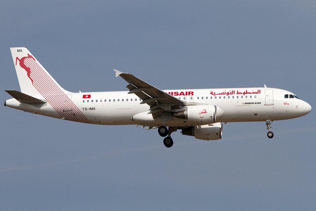 Tunisair, TS-IMS, Airbus, 320-214, 14.04.2012, FRA, Frankfurt, Germany 



