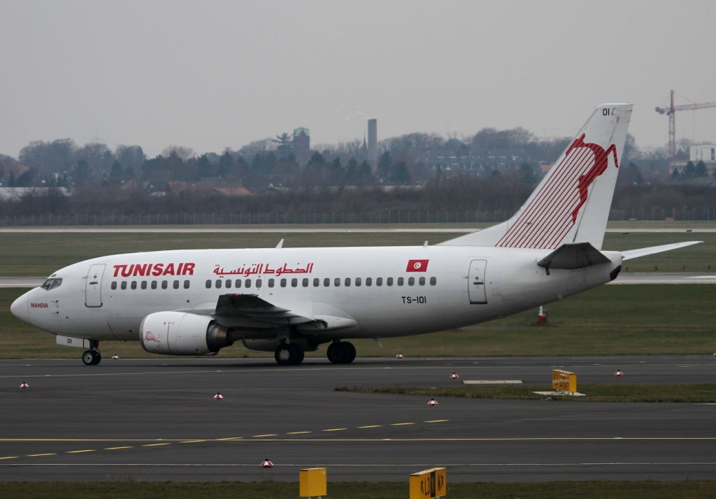 Tunisair, TS-IOI  Mahdia , Boeing, 737-500, 11.03.2013, DUS-EDDL, Dsseldorf, Germany 