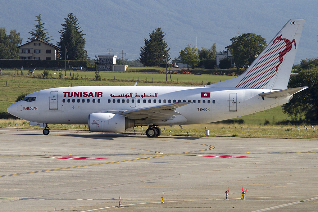 Tunisair, TS-IOK, Boeing, B737-6H3, 04.08.2012, GVA, Geneve, Switzerland



