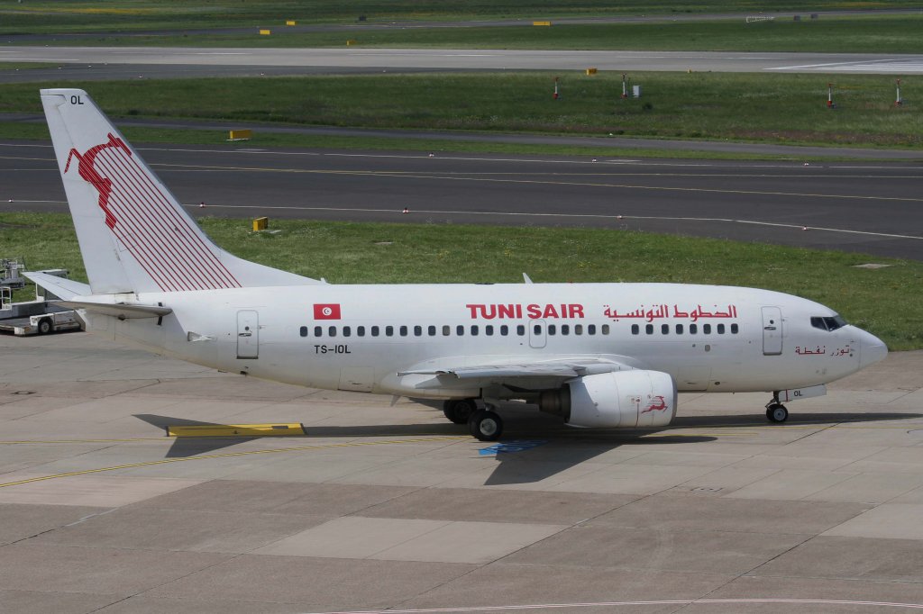 Tunisair, TS-IOL  Tozeur-Nefta , Boeing, 737-600, 11.08.2012, DUS-EDDL, Dsseldorf, Germany 