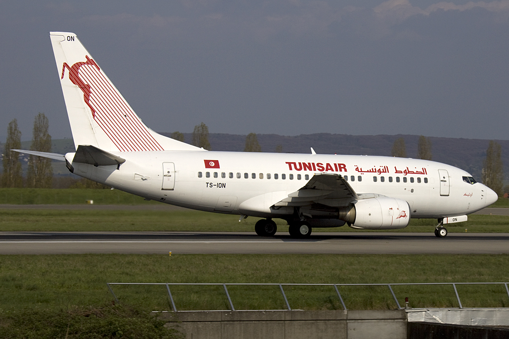Tunisair, TS-ION, Boeing, B737-6H3, 20.04.2010, BSL, Basel, Switzerland 


