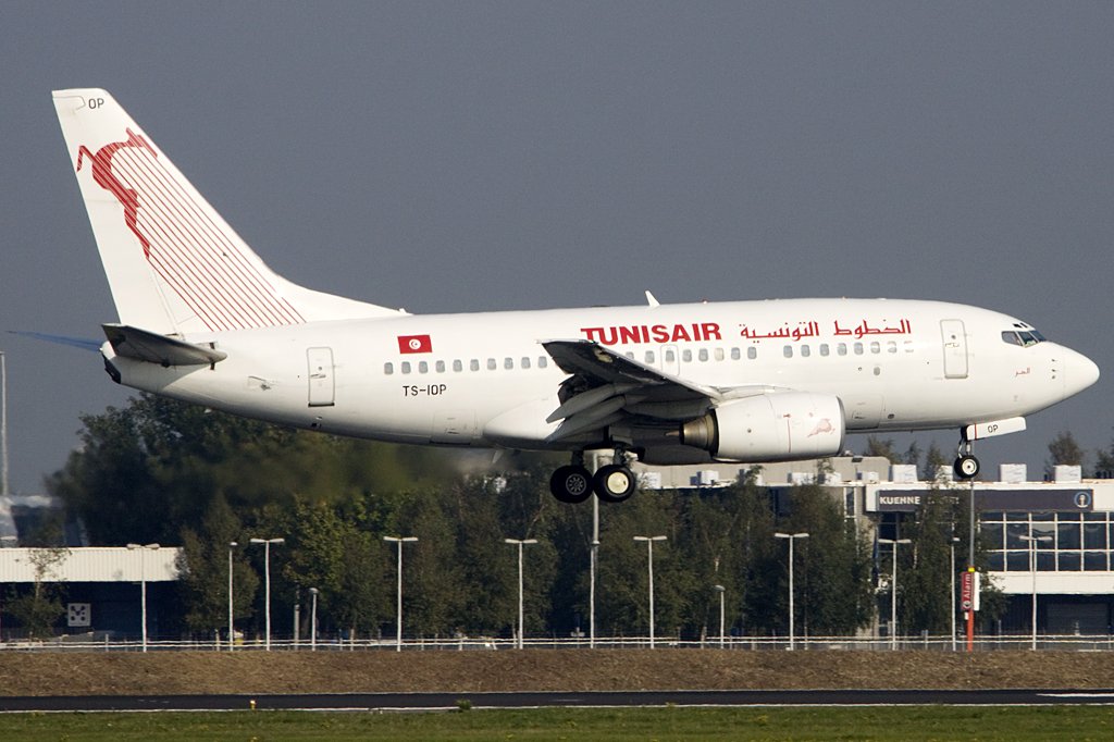 Tunisair, TS-IOP, Boeing, B737-6H3, 19.09.2009, AMS, Amsterdam, Niederlande 

