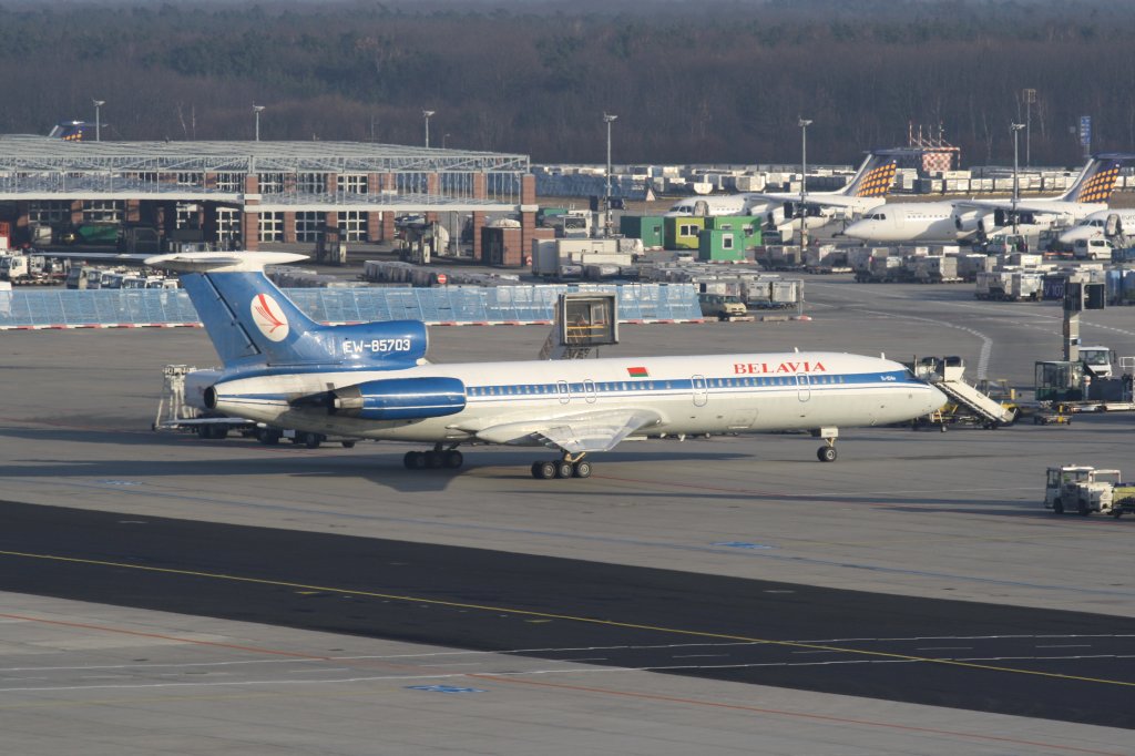 Tupolew Tu-154M - EW-85703 - Belavia Belarusian Airlines

Frankfurt/Main am 25. Januar 2009