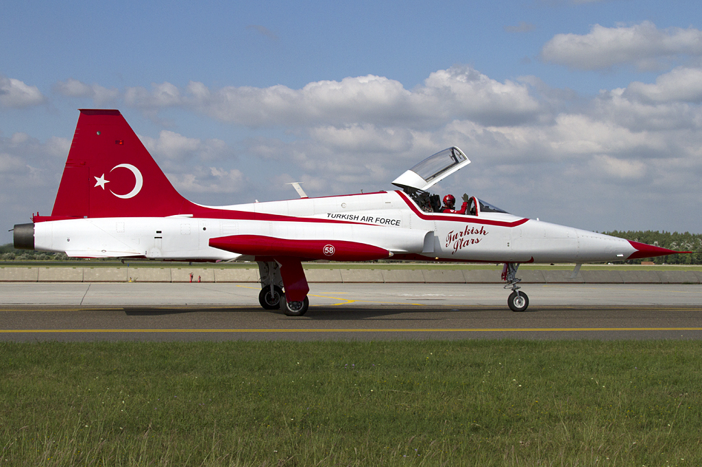 Turkey - Air Force, 71-3058, Canadair, NF-5A, 07.08.2010, LHKE, Kecskemet, Hungary



