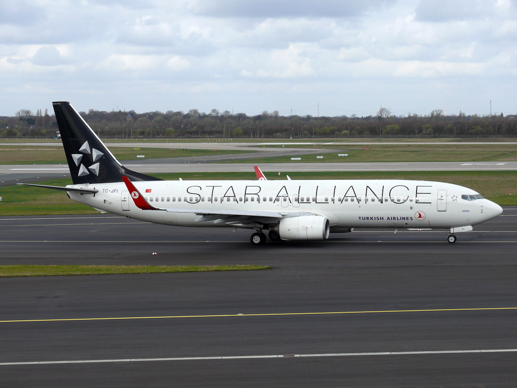 Turkish Airlines in "Star Alliance"Sonderlackierung Flugzeugbild.de