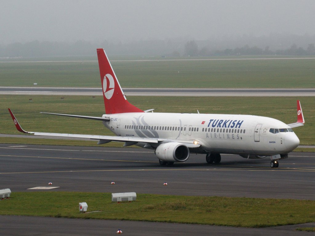 Turkish Airlines, TC-JFG  Mardin , Boeing, 737-800 wl, 13.11.2011, DUS-EDDL, Dsseldorf, Germany