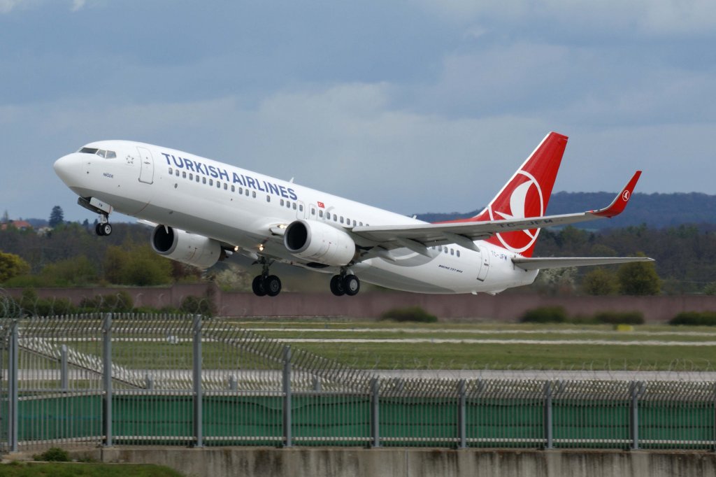 Turkish Airlines, TC-JFM  Nigde , Boeing, 737-800 wl (neue TA-Lackierung), 21.04.2012, STR-EDDS, Stuttgart, Germany 