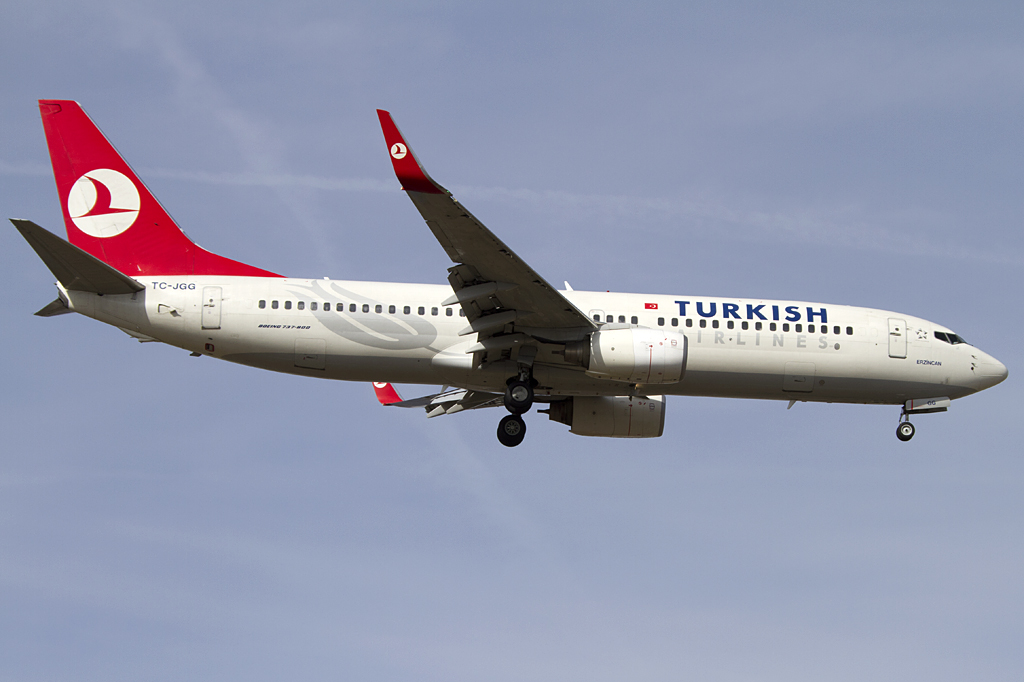 Turkish Airlines, TC-JGG, Boeing, B737-8F2, 11.03.2012, GVA, Geneve, Switzerland 



