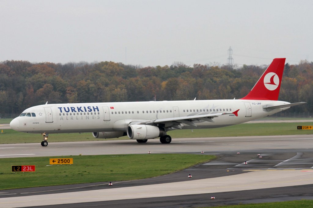 Turkish Airlines, TC-JRF  Fethiye , Airbus, A 321-200, 10.11.2012, DUS-EDDL, Dsseldorf, Germany 