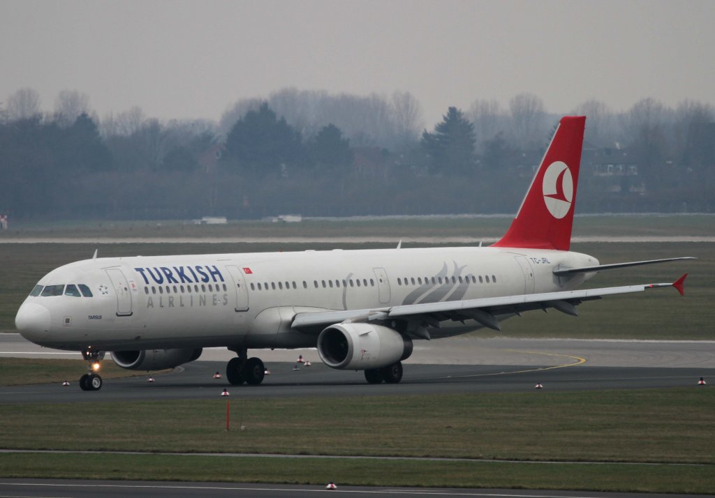 Turkish Airlines, TC-JRL  Tarsus , Airbus, A 321-200, 11.03.2013, DUS-EDDL, Dsseldorf, Germany 