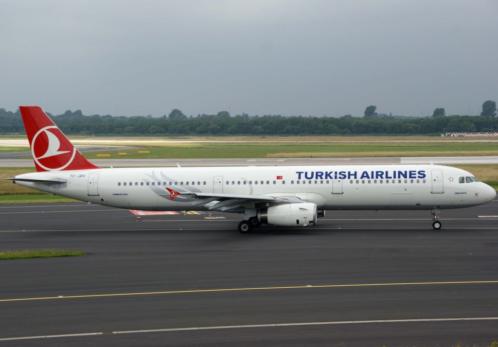 Turkish Airlines, TC-JRV  mraniye , Airbus, A 321-200 (neue TA-Lkrg.), 01.07.2013, DUS-EDDL, Dsseldorf, Germany 