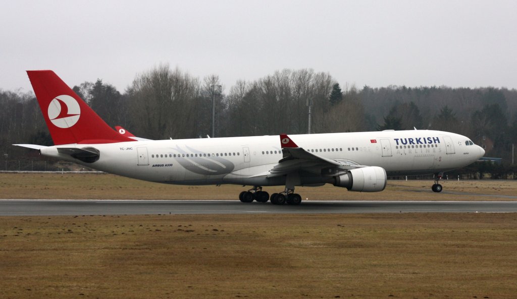 Turkish Airlines,TC-JNC,(c/n742),Airbus A330-203,02.03.2013,HAM-EDDH,Hamburg,Germany