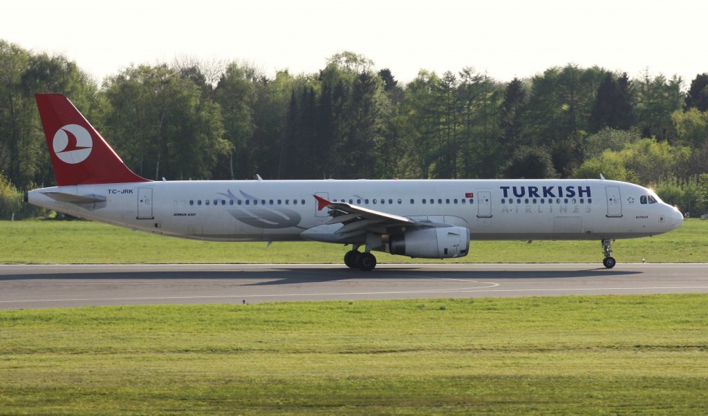 Turkish Airlines,TC-JRK,(c/n3525),Airbus A321-231,30.04.2012,HAM-EDDH,Hamburg,Germany